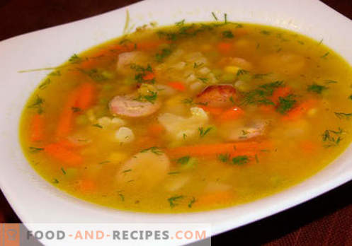 Ragoût de soupes - recettes éprouvées. Comment bien et savoureux cuire la soupe du ragoût.