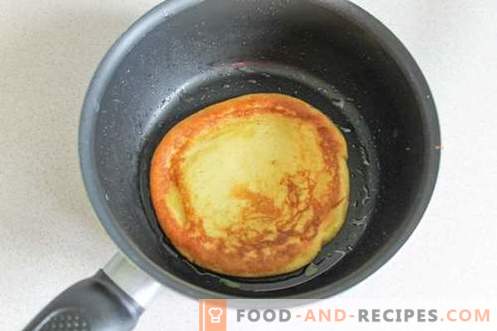 pancakes américains - savoureux, satisfaisant et très économique!