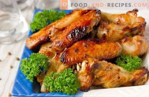 Marinades pour le poulet - les meilleures recettes. Comment faire cuire la marinade pour le poulet grillé et au four.