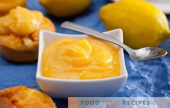 Lemon Kurd - incroyable crème d’agrumes. Recettes idéales aromatisées au citron kurde pour le petit déjeuner, la pâtisserie, les desserts