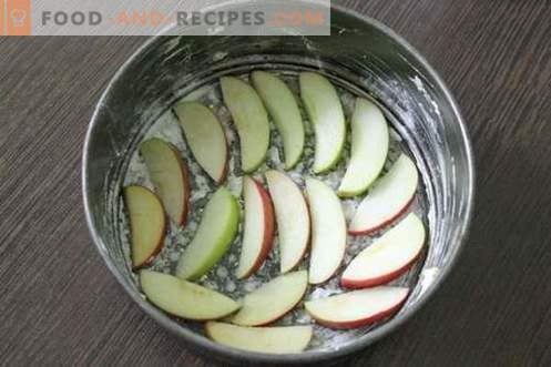 Charlotte with apples is a step-by-step recipe with photos and costing of all products. Learn all the subtleties of cooking apple sharlotka.