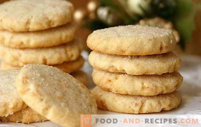 Les biscuits à la crème sure - faits maison seront ravis! Recettes simples biscuits à la crème sure avec cacao, raisins secs, noix, fromage cottage, lait concentré