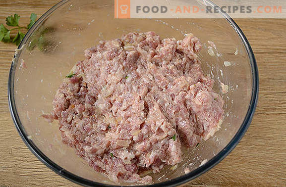 Boulettes de viande dans une casserole: boulettes de viande pour pâtes, porridge, légumes et purée de pommes de terre. Photo-recette pas à pas de la cuisson de boulettes de viande dans une casserole pendant une demi-heure
