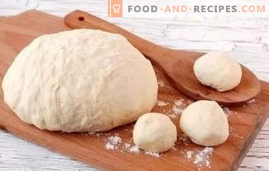 Comment faire de la pâte comme du duvet - sur le kéfir ça va marcher! Recettes de pâte pour le kéfir pour les tartes et pas seulement pour eux
