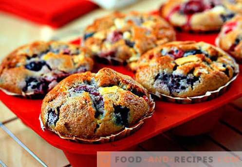 Les muffins aux gâteaux au silicone sont les meilleures recettes. Comment cuire rapidement et savourer des muffins dans des moules en silicone.