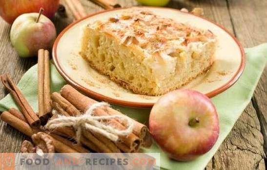 Charlotte aux pommes et à la cannelle est un nouveau gâteau préféré. Comment cuisiner une charlotte aux pommes et à la cannelle: nouvelles idées