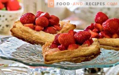 Tartes aux fraises - L'été à faire! Recettes de tartes aux fraises de levure, feuilletée, kéfir, pâte sablée