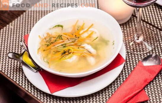 Soupes diététiques - 10 meilleures recettes pour des plats sains. Les secrets de la nourriture simple et délicieuse: les soupes diététiques