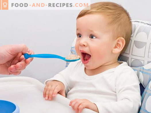 Céréales pour bébés - les meilleures recettes. Comment faire cuire la bouillie pour les enfants.