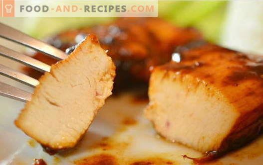 Poulet à la sauce de soja - les meilleures recettes. Comment bien et savoureux cuire le poulet avec la sauce soja.