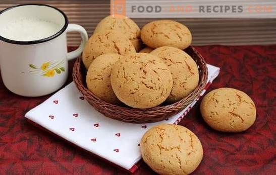 Les biscuits à l'avoine sont un festin maison utile. Recettes de biscuits à l'avoine avec du miel, gingembre, cannelle, zeste d'orange
