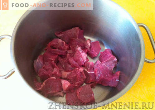 Soupe Kharcho - recette avec photos et description étape par étape