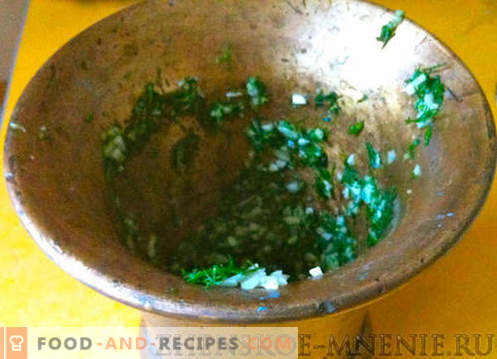 Soupe Kharcho - recette avec photos et description étape par étape