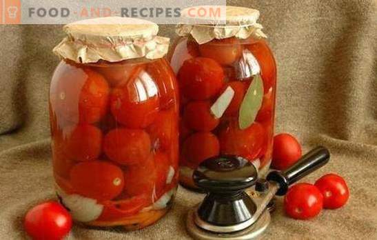 Tomates pour l’hiver sans ail - nous préparons des vitamines pour l’avenir! Recettes de tomates pour l'hiver sans ail, éprouvées par le temps