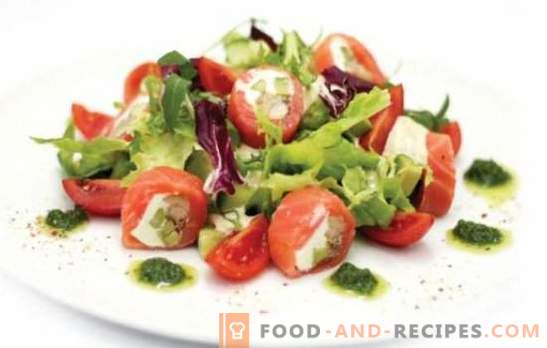 Salade aux tomates fumées - apéritif à la fumée! Recettes de délicieuses salades à la tomate fumée pour toutes les occasions