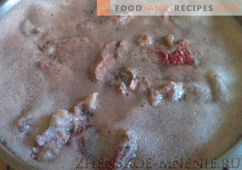 Soupe aux haricots rustiques - recette avec photos et description étape par étape