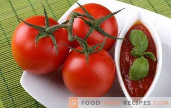 Cuisson de la sauce chaude n ° 1 - une tomate légère pour l’hiver. Les plus célèbres recettes de tomates pour l’hiver