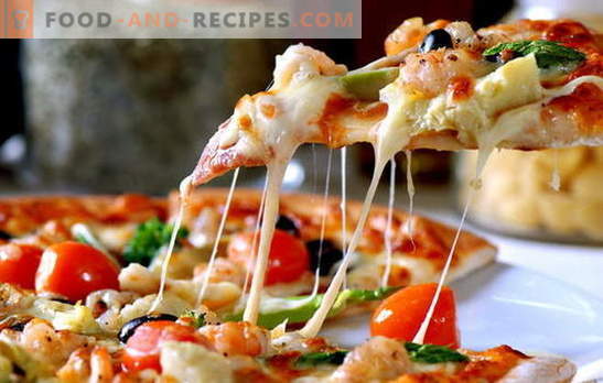 La recette de la pizza italienne est un petit voyage à la recherche de la vérité. Expériences pizzayolov dans la recette de la pizza italienne