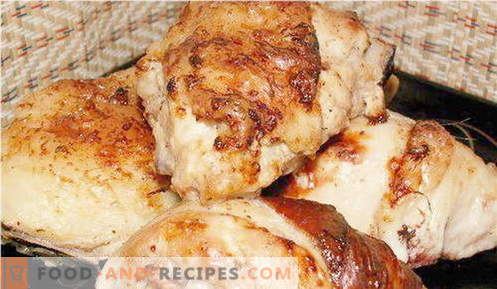 Poulet frit - les meilleures recettes. Comment faire cuire le poulet frit.
