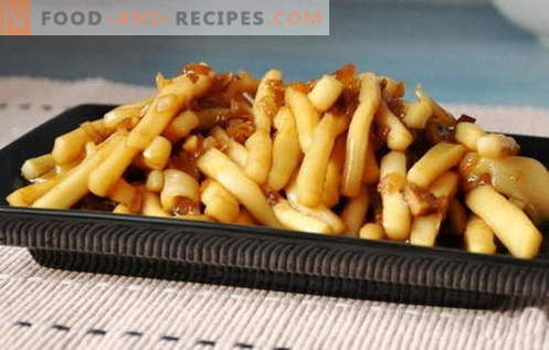Calmars frits - les meilleures recettes. Comment cuire correctement et savoureux calmar frit.