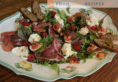 Salade de Mozzarella - Recettes éprouvées. Comment faire cuire une salade à la mozzarella.