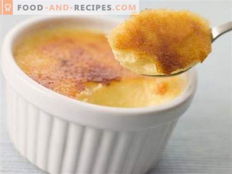 Pudding au fromage - les meilleures recettes. Comment bien cuire le pudding au fromage cottage?