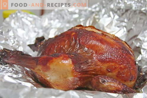 Poulet en papillote - les meilleures recettes. Comment cuire correctement et savourer le poulet en papillote.