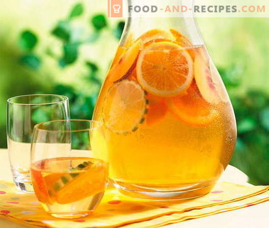 Compote d'oranges - les meilleures recettes. Comment bien et savoureux compote d'oranges.