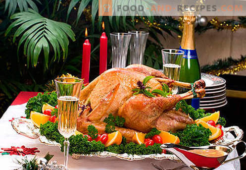 Les plats sur la table du Nouvel An sont les meilleures recettes. Comment rendre le dîner du Nouvel An vraiment festif.