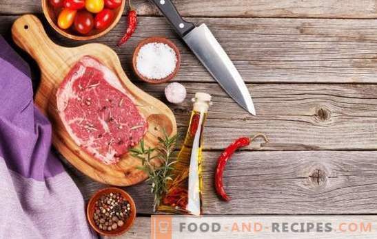 Quelles épices sont nécessaires pour la viande et qui ne peuvent en aucun cas être utilisées?