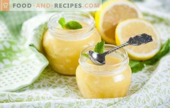 Crème au citron: recettes simples et complexes. Les règles de cuisson d'une crème au citron savoureuse et délicate selon les recettes des meilleurs confiseurs
