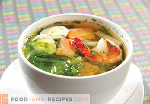 Soupe Miso - recettes éprouvées. Comment bien et cuit la soupe miso.
