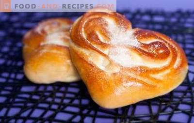 Heart Cakes - l’arôme et le goût des gâteaux faits maison. Les meilleures recettes de gâteaux de coeur au sucre, graines de pavot, cannelle et autres