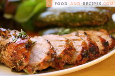 Porc frit dans la poêle - les meilleures recettes. Comment cuire correctement et savourer du porc rôti.