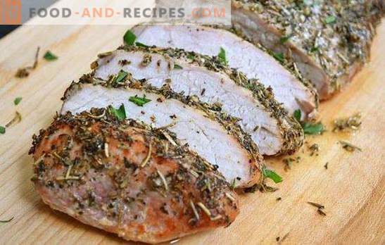 Свинско, печено в бавен печка - ароматно месо. Характеристики на свинско месо, изпечено в мултикукър и селекция от най-добрите рецепти