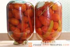 Tomates marinées aux poivrons