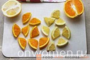 Confiture de courgettes à l'orange et au citron