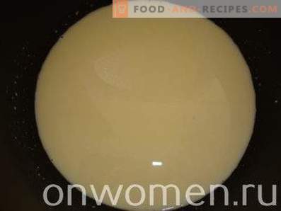 Bouillie de riz au lait dans une mijoteuse