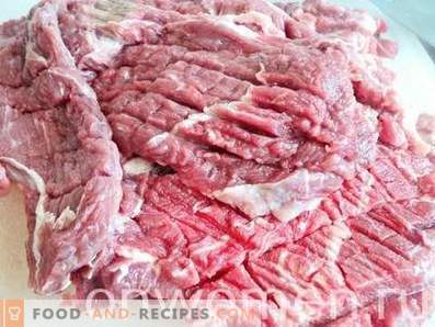 Viande en français au four à bœuf
