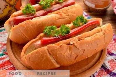 Hot dog à la maison