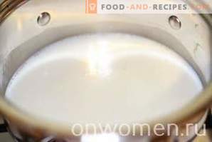 Bouillie de semoule au lait