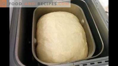 Pâte à tarte en machine à pain