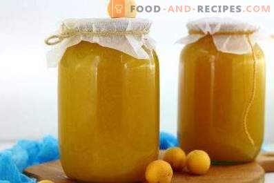 Apricot juice for the winter