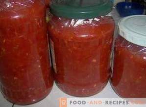 Adika de tomates pour l'hiver