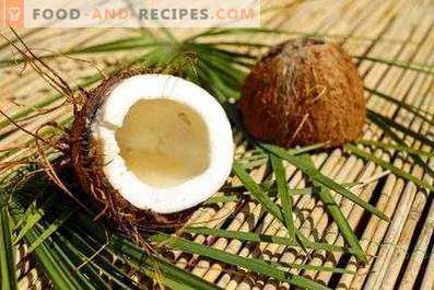 Как да съхранявате кокос