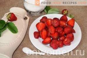 Compote de fraises pour l'hiver