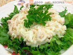 Squid Salad with Egg