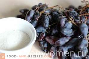 Compote de raisins pour l'hiver