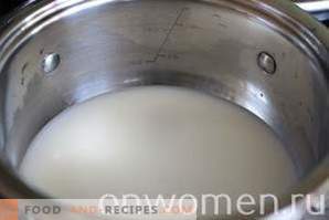 Bouillie de maïs au lait