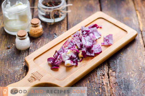 Salade géniale aux champignons marinés en 15 minutes